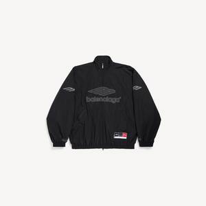 黑3B FOOTBALL TRACKSUIT夹克