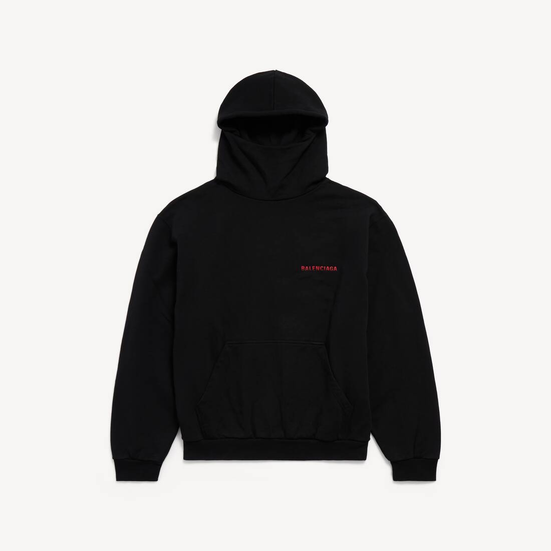 BALENCIAGA BACK高领连帽卫衣