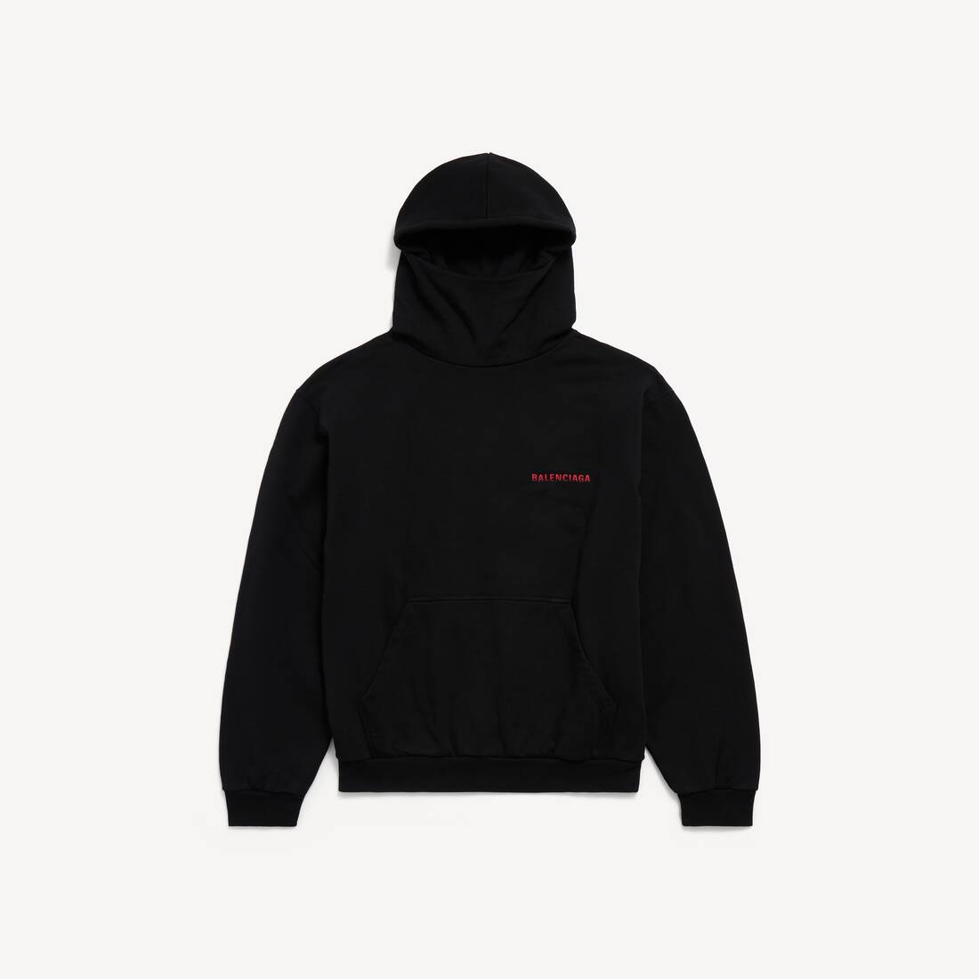 BALENCIAGA BACK高领连帽卫衣