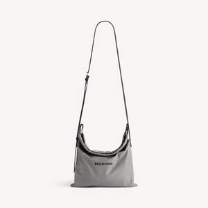 Balenciaga 灰色SHOPPER DUST BAG中号斜挎包