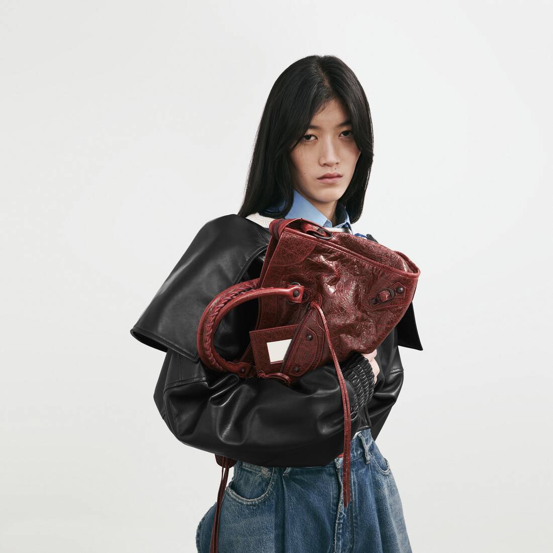 LE CITY中号手袋