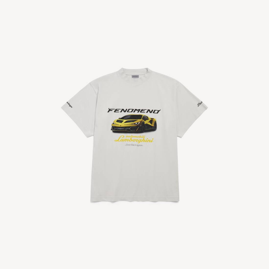 BALENCIAGA | AUTOMOBILI LAMBORGHINI超大版型T恤