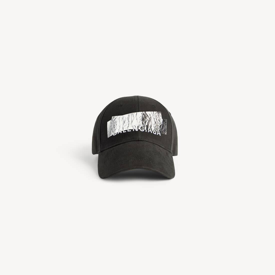 SILVER TAPE BALENCIAGA BACK鸭舌帽 