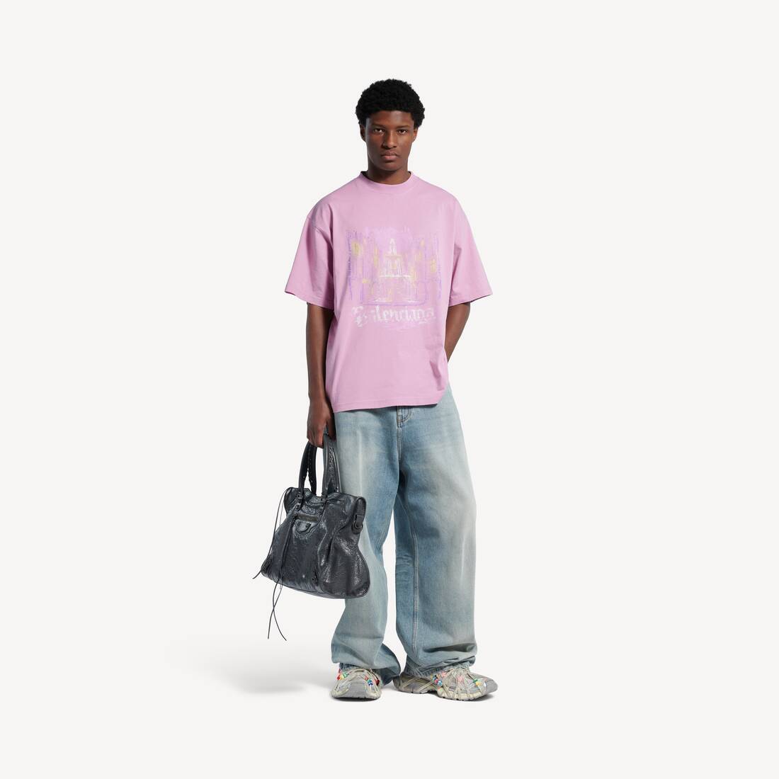 BALENCIAGA PLACE DES VOSGES中号版型T恤