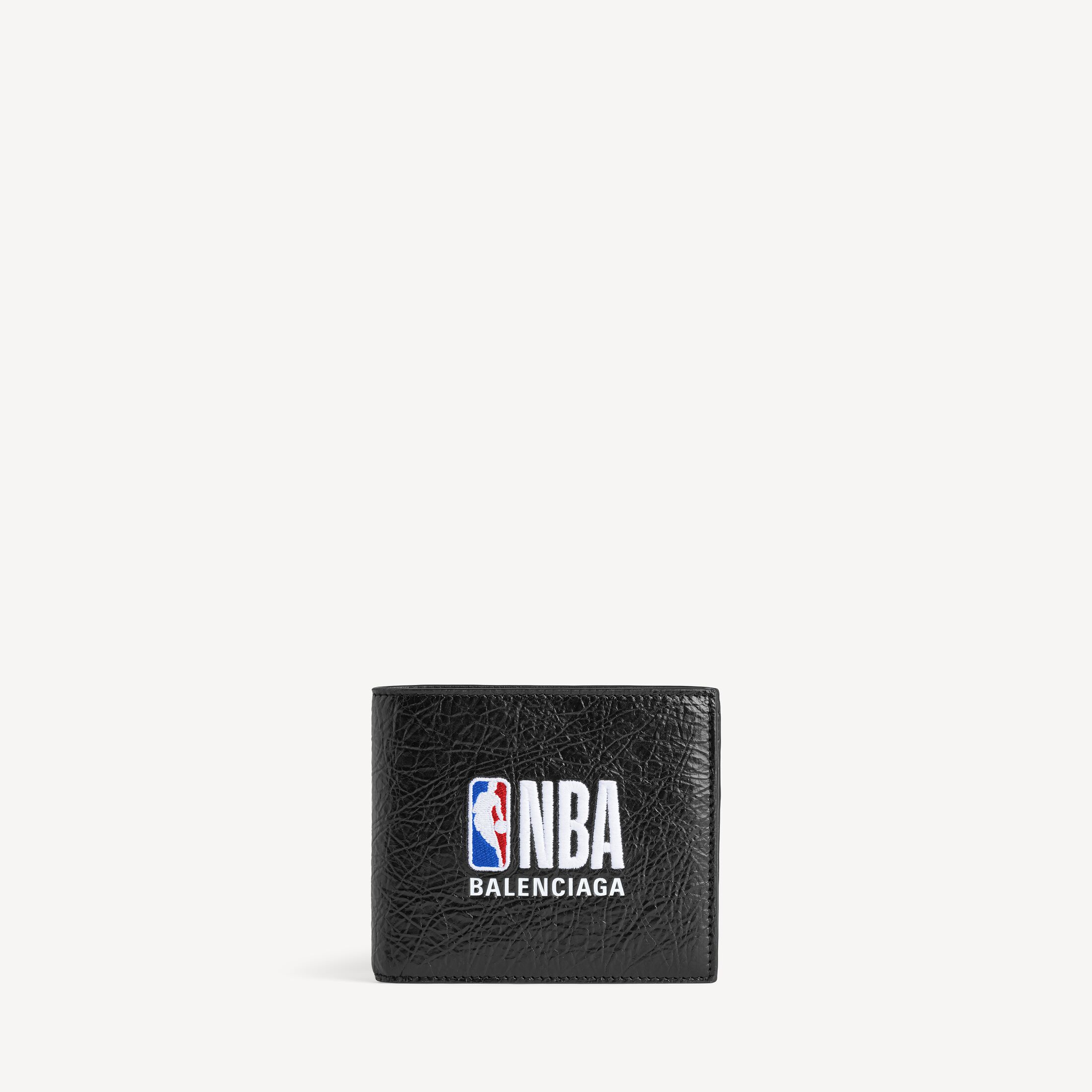 BALENCIAGA | NBA 联名系列 CASH方形折叠钱包