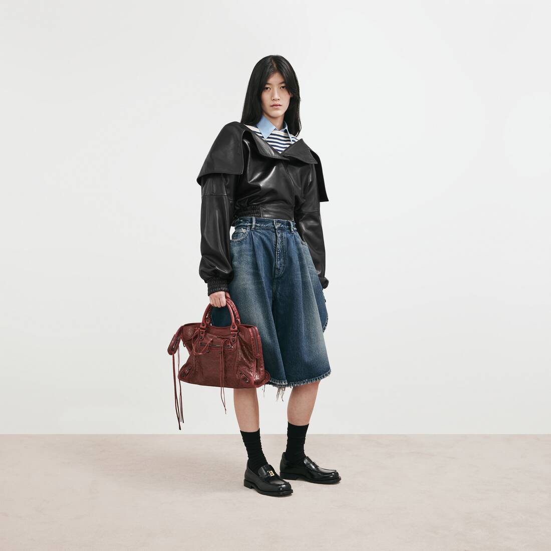 LE CITY中号手袋