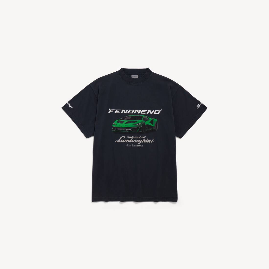 BALENCIAGA | AUTOMOBILI LAMBORGHINI超大版型T恤