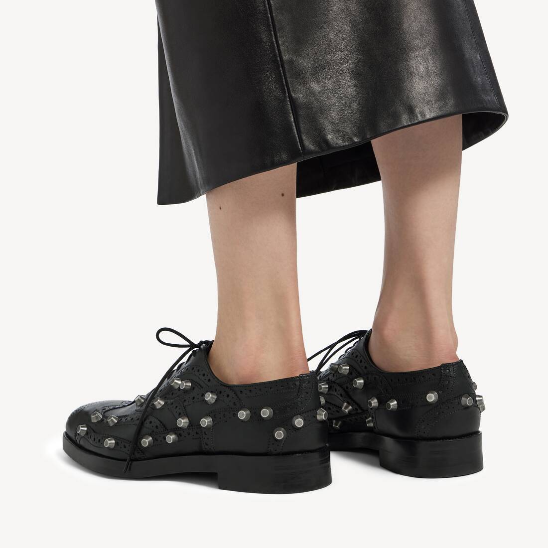 BALENCIAGA | J.M.WESTON女士德比布洛克鞋