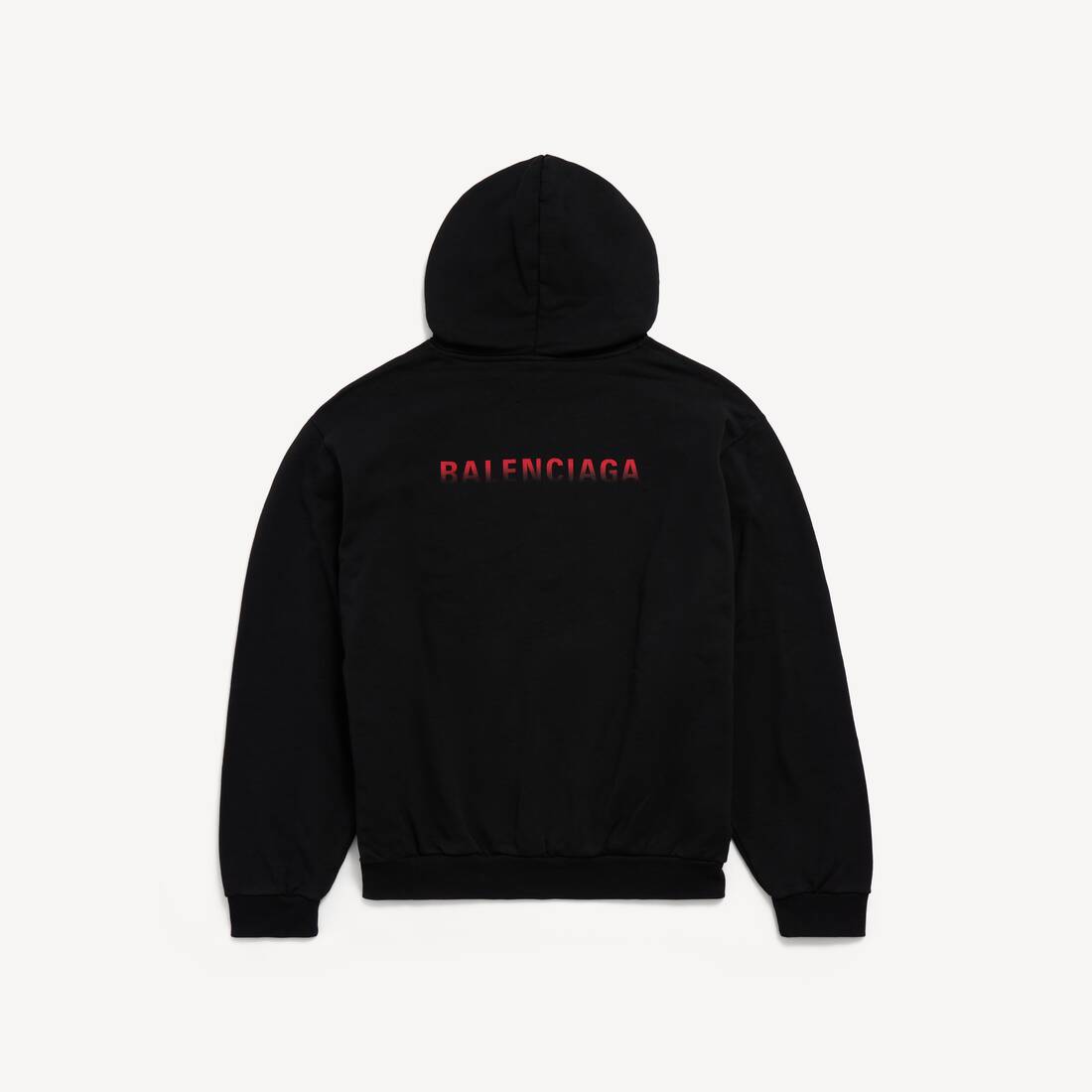BALENCIAGA BACK高领连帽卫衣