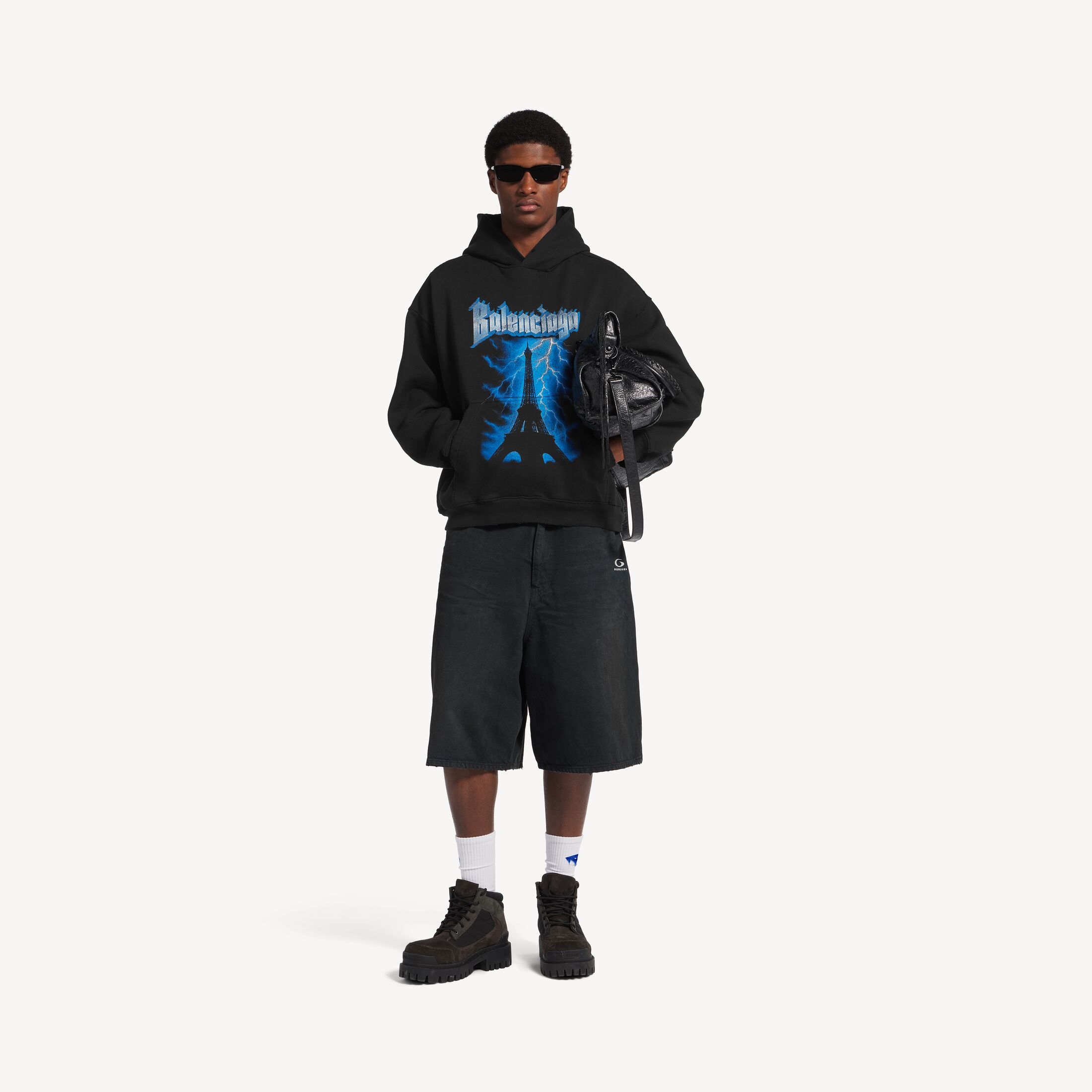 PARIS THUNDERSTORM HOODIE中号版型连帽卫衣