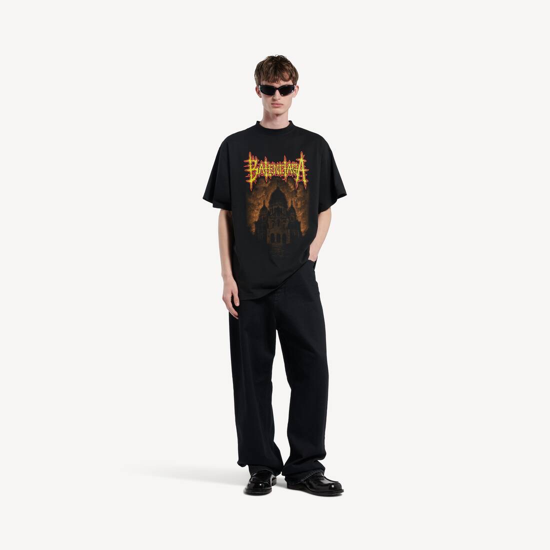 BALENCIAGA SACRÉ CŒR廓形T恤