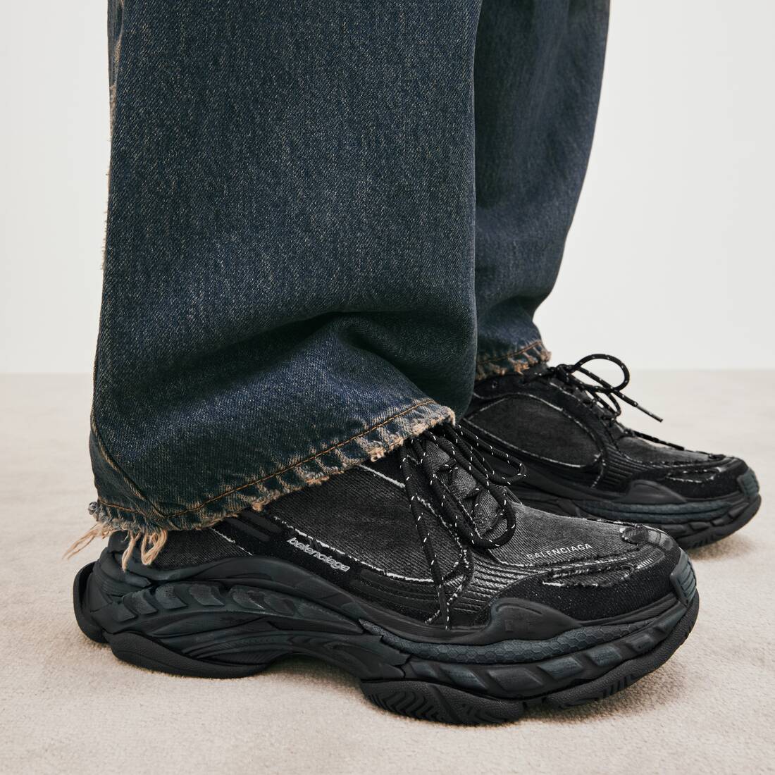 TRIPLE S.2 DENIM男士运动鞋