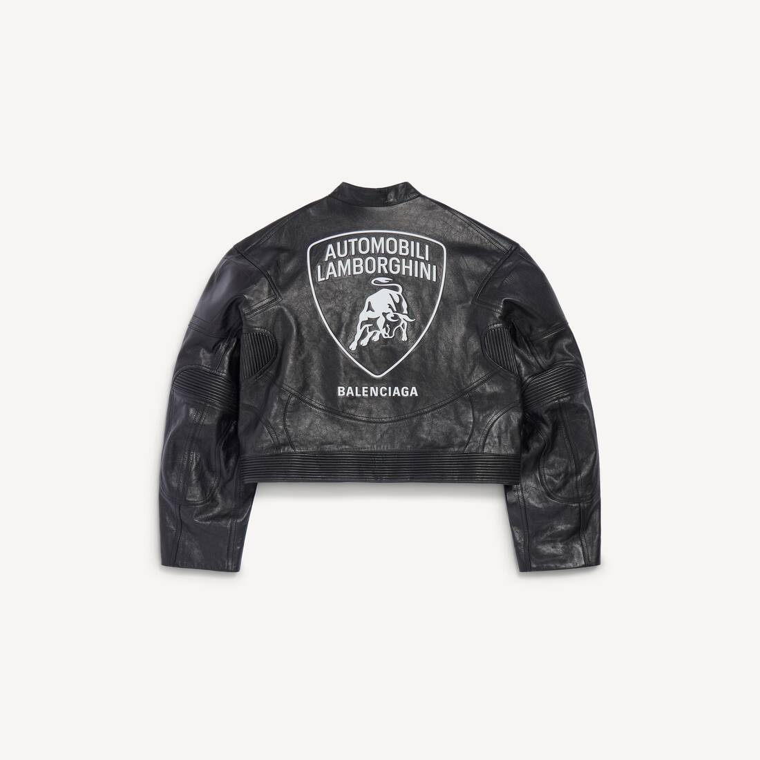 BALENCIAGA | AUTOMOBILI LAMBORGHINI机车夹克