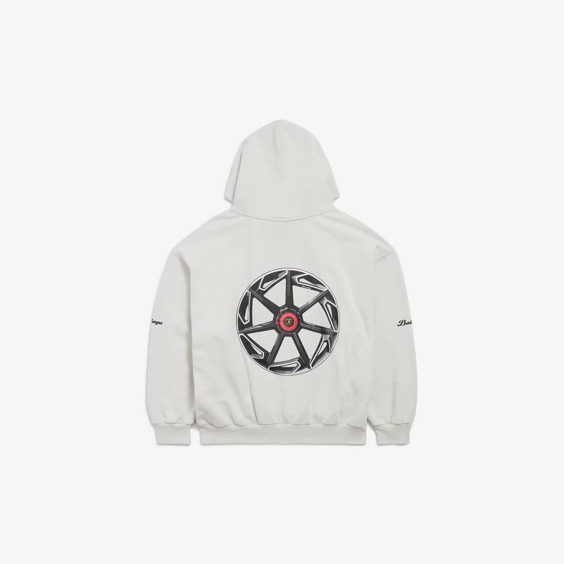 BALENCIAGA | AUTOMOBILI LAMBORGHINI中版型连帽卫衣