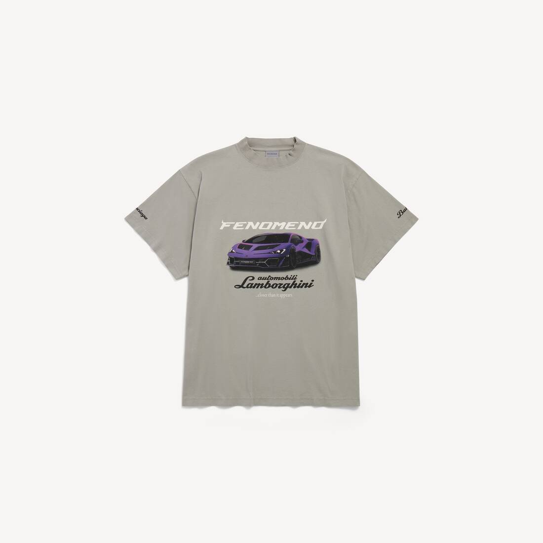 BALENCIAGA | AUTOMOBILI LAMBORGHINI超大版型T恤