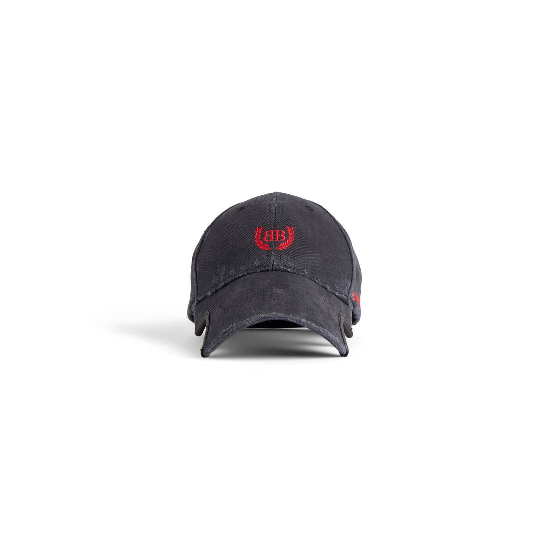 BALENCIAGA Black letter スクリプト キャップ 834914410B2 Blackletter Script Cap in Black Faded | Balenciaga US
